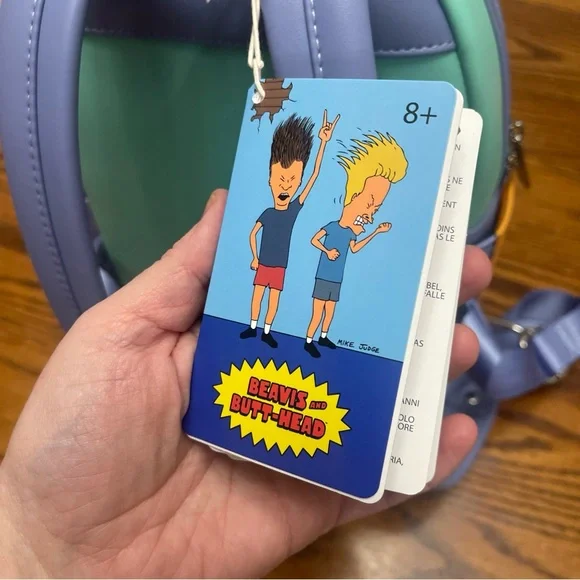 NWT Loungefly Beavis and Butthead Mini Backpack with sound - Picture 5 of 8